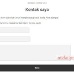 Cara Mudah Membuat Halaman Contact Us di Blogspot